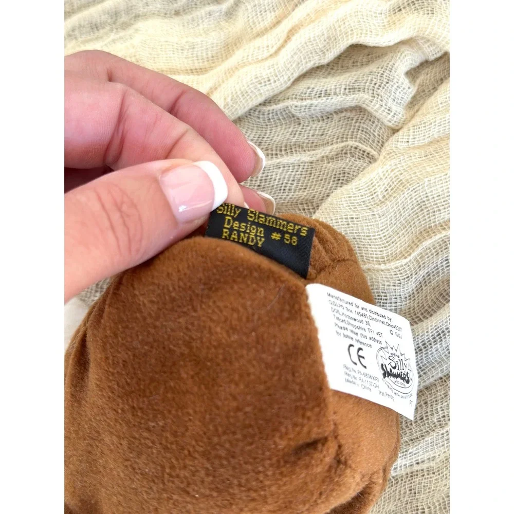 Silly Slammers #58 Randy Brown Nosed Reindeer Working sound pellet plush vintage